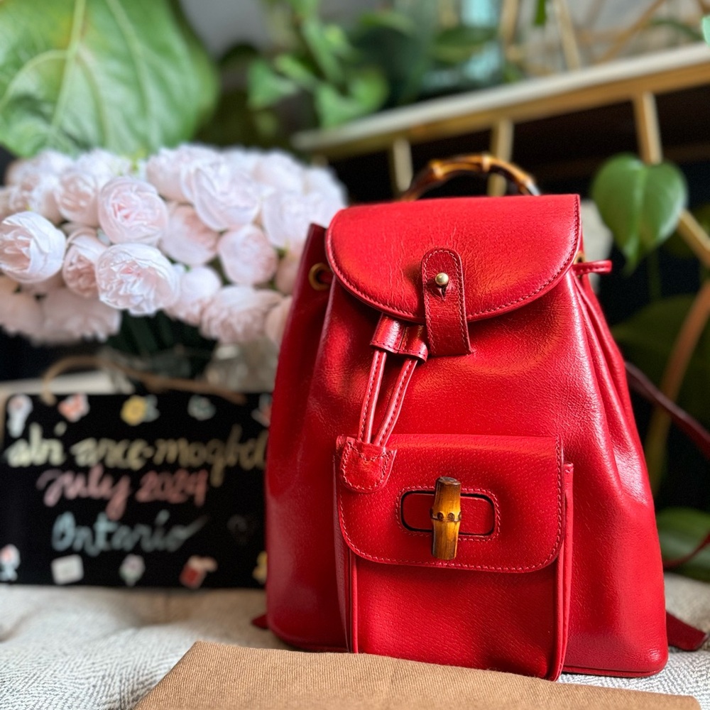 Gucci Vintage Backpack🌷PRICE is FIRM🌷